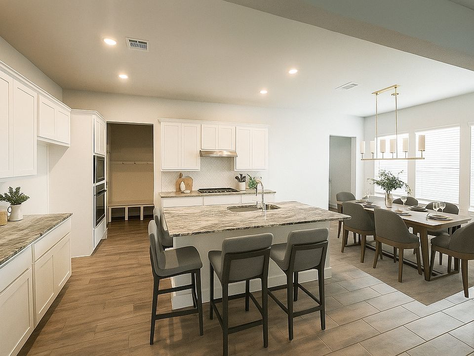 Open kitchen concept