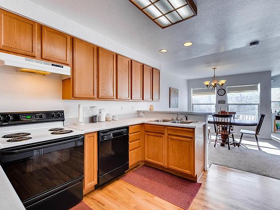 Kitchen and dining area
