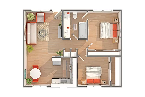 Floor plan Vista