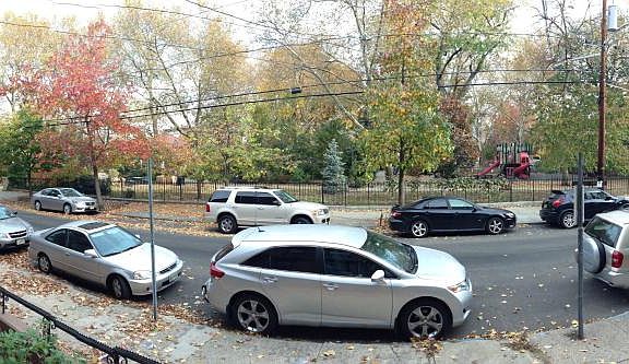 Van Vorst Park across the street