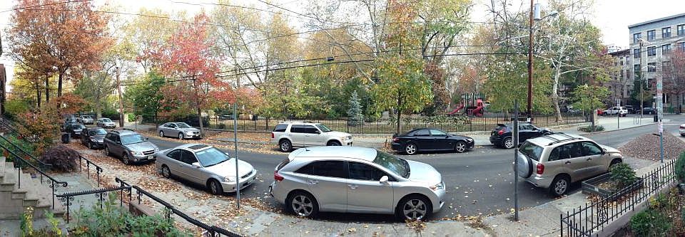 Van Vorst Park across the street