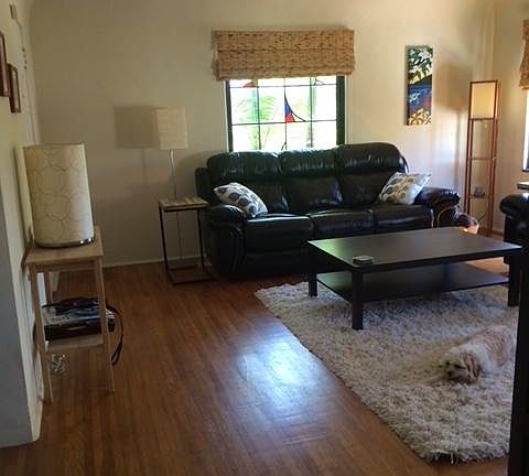 Large great room with lots of light and cross breezes.