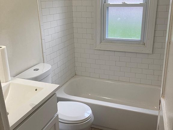 Newly renovated bathroom.