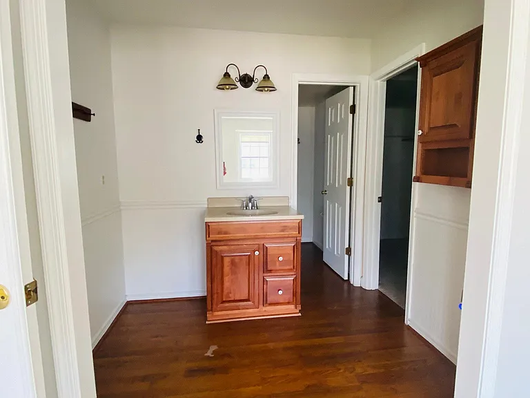 Restroom in master bathroom