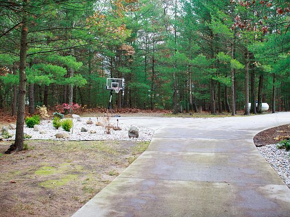 Recent paved driveway