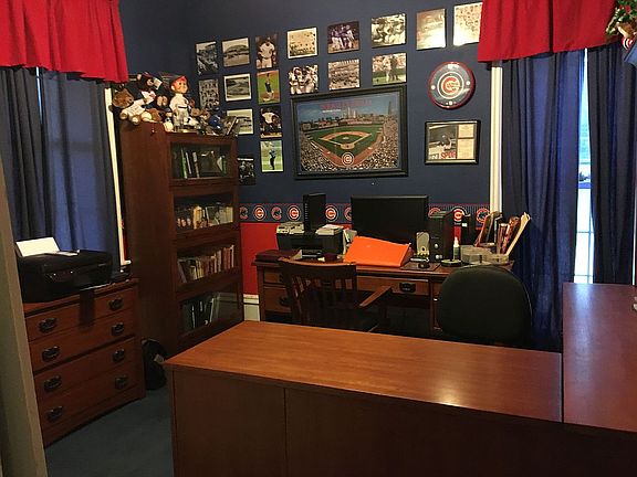Lower level bedroom or office