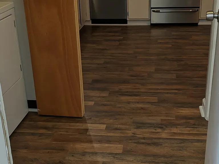 Kitchen from garage entrance