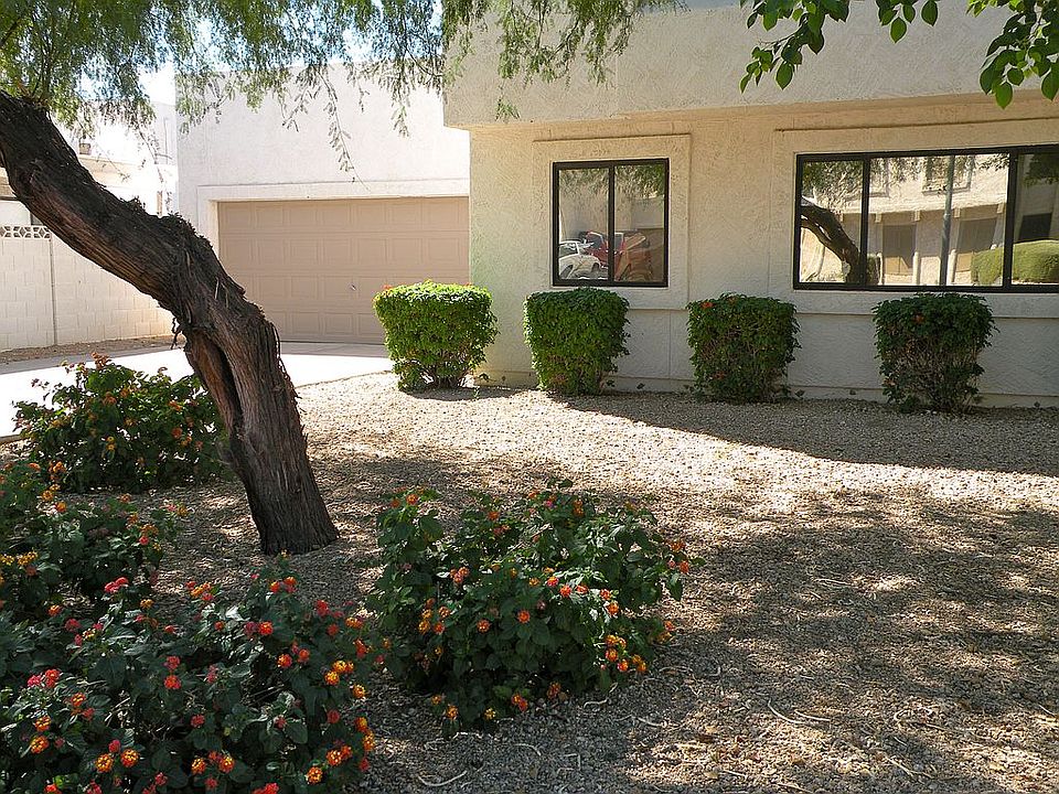 front of property