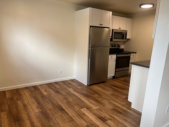 Dining area and kitchen