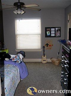 Bedroom 1 with walk in closet