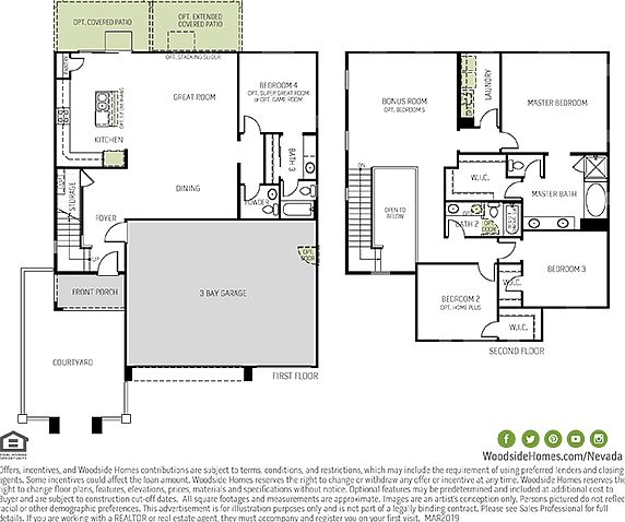 Woodside Homes - Rosabella Plan - Lot 43