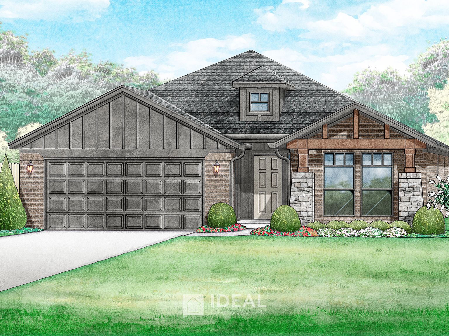 Inwood Plan, Oasis Ranch, Blanchard, OK 73010