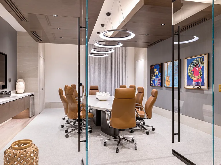 The Conference Room at Three Light Luxury Apartments