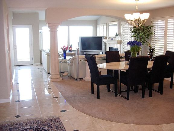 View through Formal Entry, Dining 