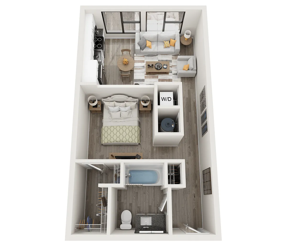 Floor plan P1 S1
