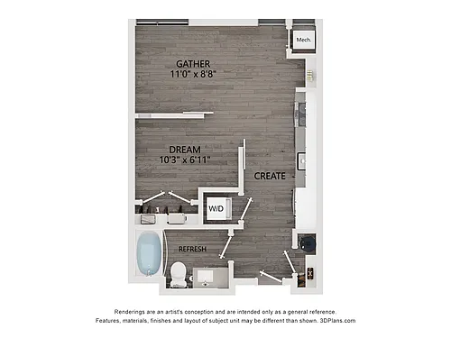 Floor plan JA1.4