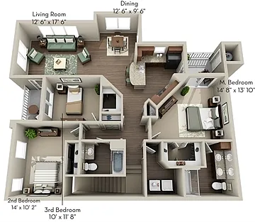 Floor plan C1U