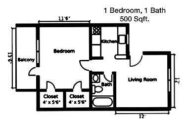 Floor plan 11A-JO