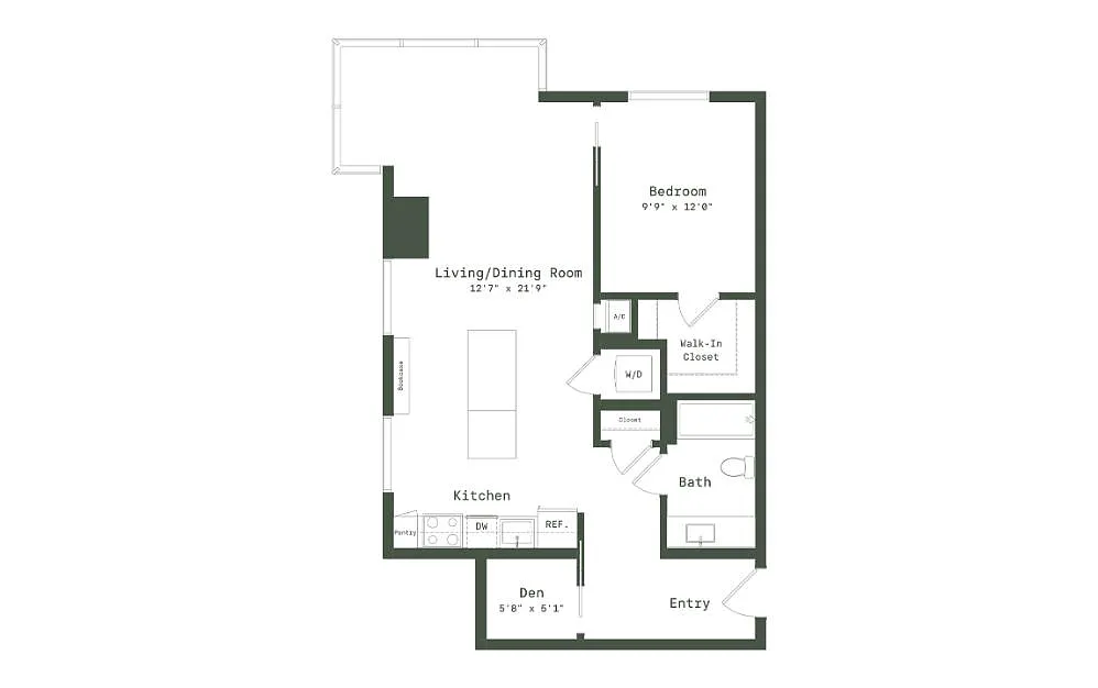 Floor plan TC1DP
