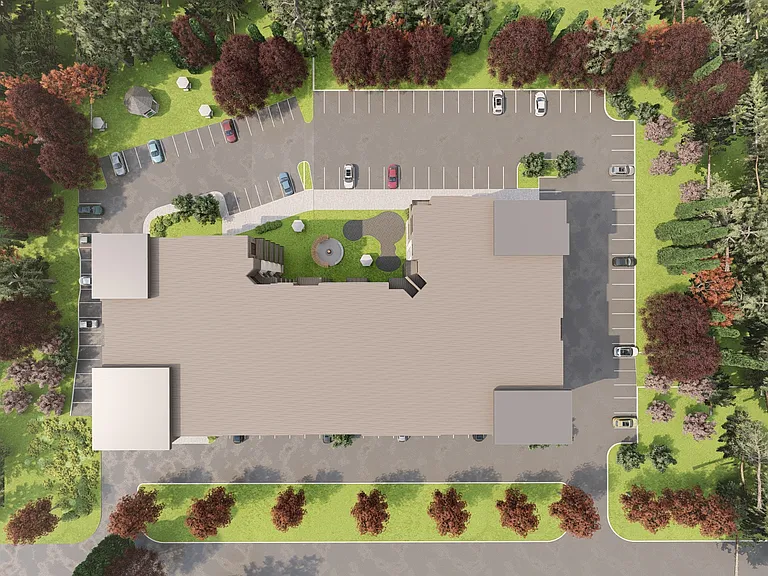 Exterior Overhead Rendering