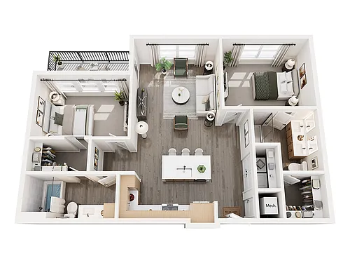 Floor plan B2