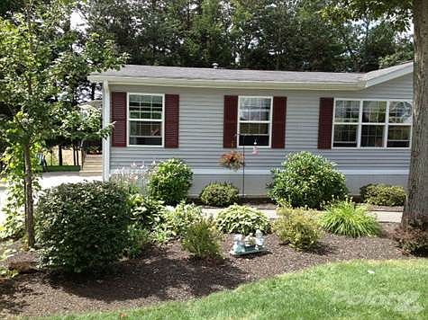 Lovely gardens surround this beautiful home