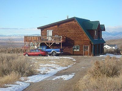 View of the house from the East