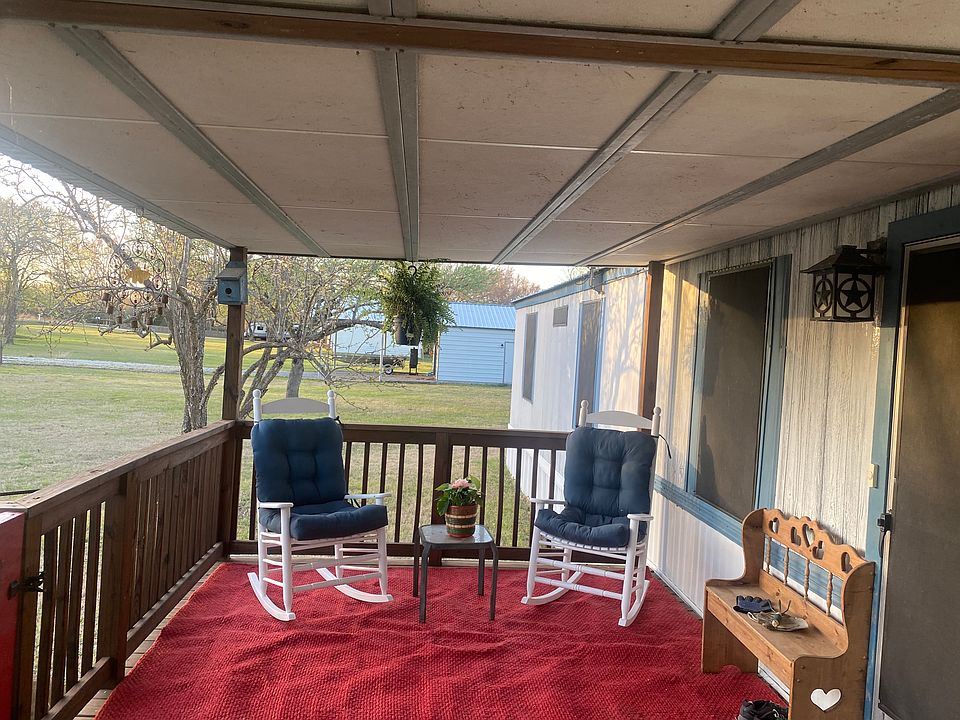Relax on the front porch and watch the deer walking across your front lawn.