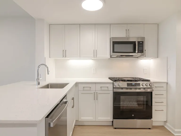 Kitchen with Stainless Steel Appliances