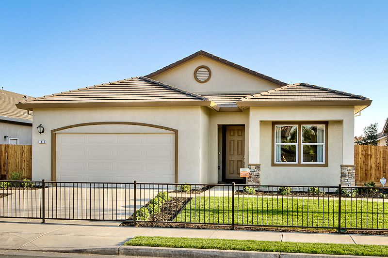 Photos are of model home