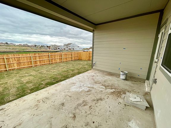 Covered patio