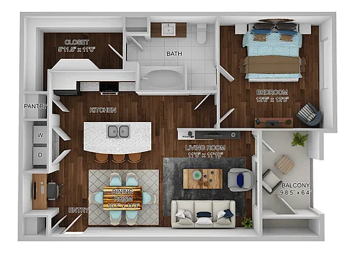Floor plan A - Florence