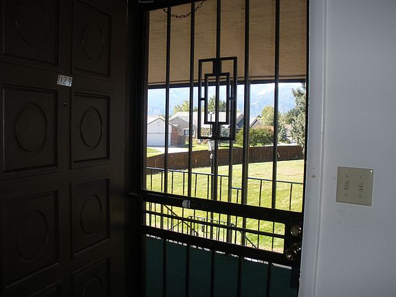 front door toward west facing exterior