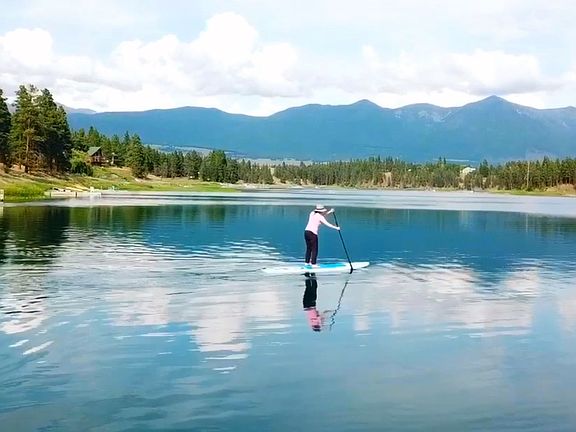Tetrault Lake - great for fishing and paddle boarding