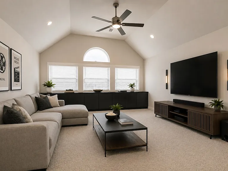 Virtually staged for illustrative purposes. Furniture and decor not included.