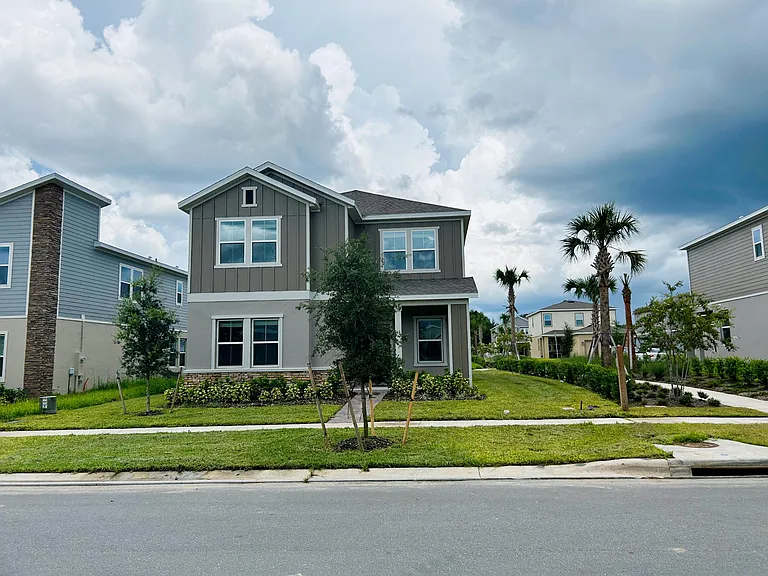 Newly built and spacious, 5-bedroom, 3-bathroom home features a two-car garage and offers the perfect blend of comfort and modern living.