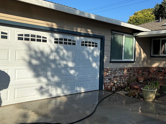 2 car garage with automatic opener