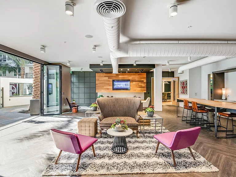 Malden Station by Windsor amenity spaces are expansive - indoor, outdoors and in-between
