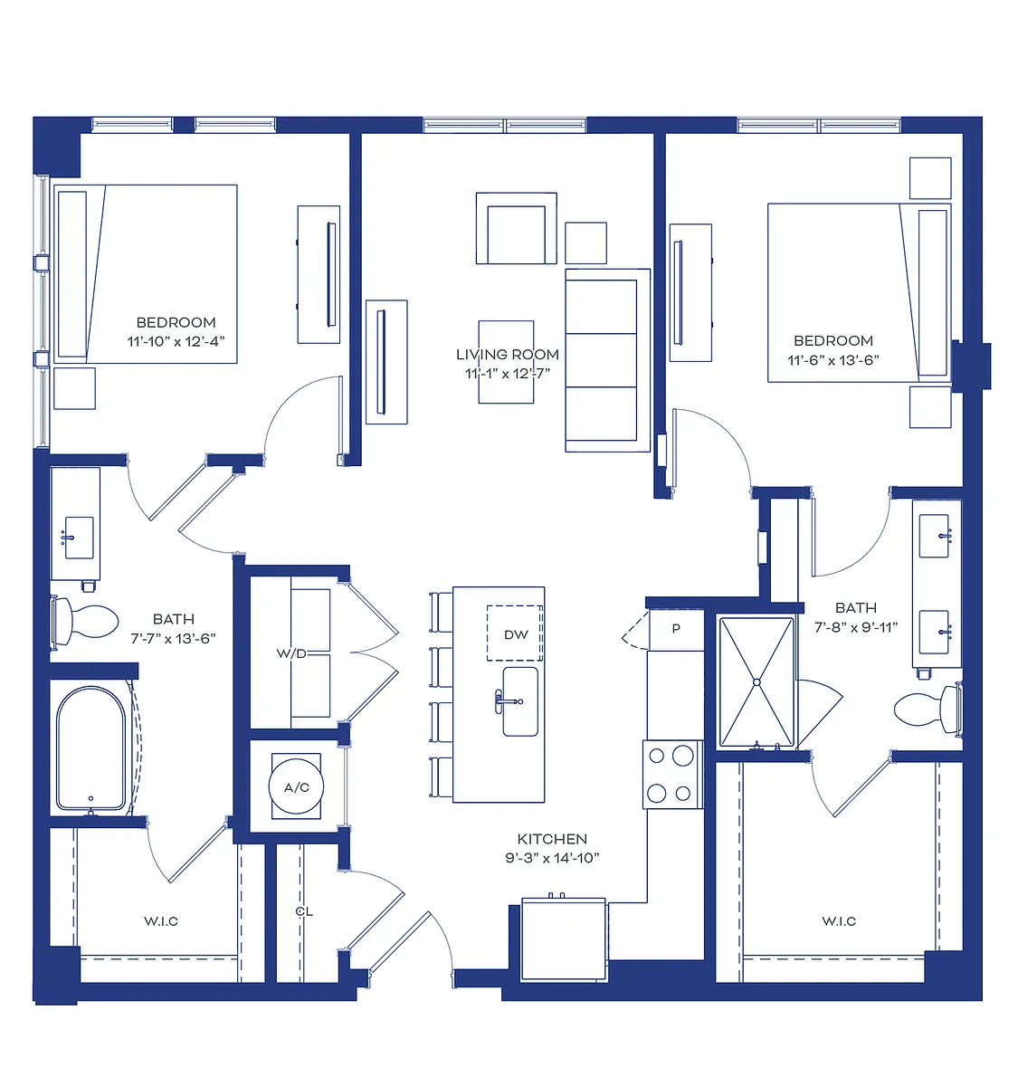 Floor plan B21