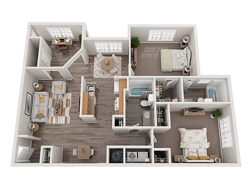 Floor plan Biscayne w/Study