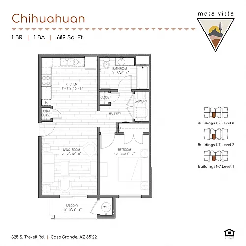 Floor plan Chihuahuan