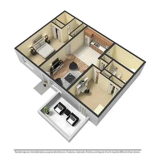 Floor plan 2 bedroom 2 bathroom