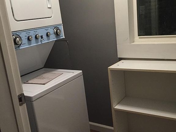 washer & dryer in laundry area