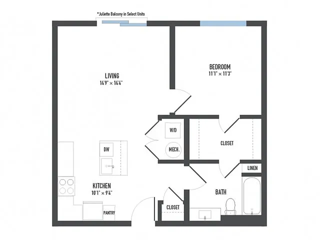 Floor plan Dyer
