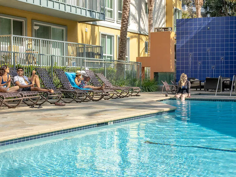 Relax and Socialize Poolside