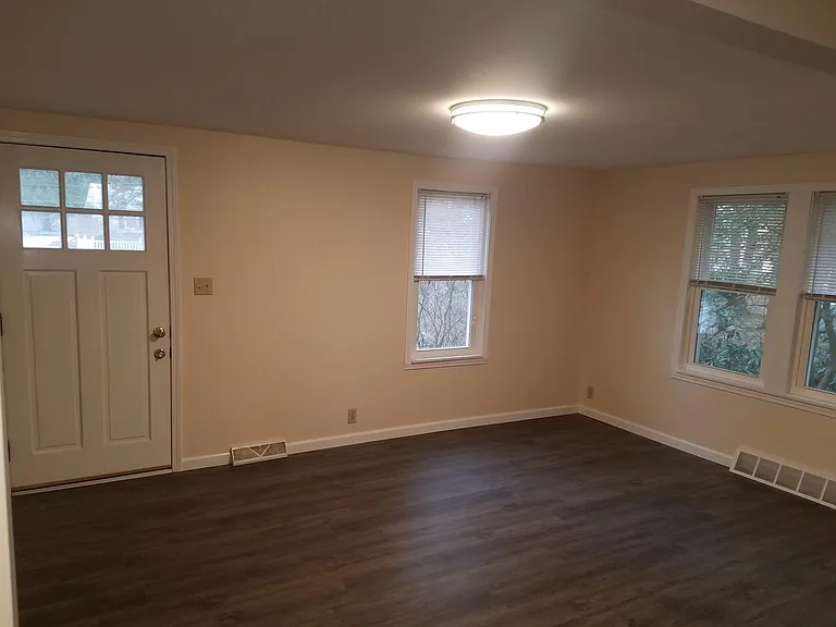 Living room & front door