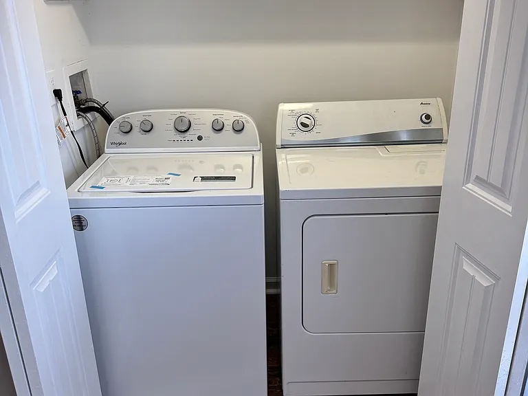 Washer and Dryer included