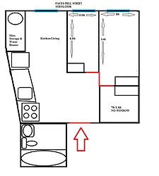 Rented by City Connections Realty