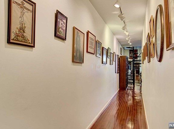 Portrait hallway in unit