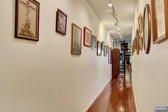 Portrait hallway in unit